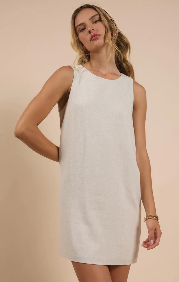 Sugarloaf a Line Mini Dress - Shell