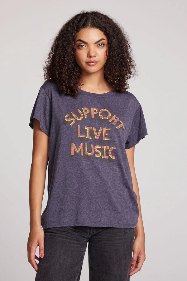 Support Live Music Tee - Avalon