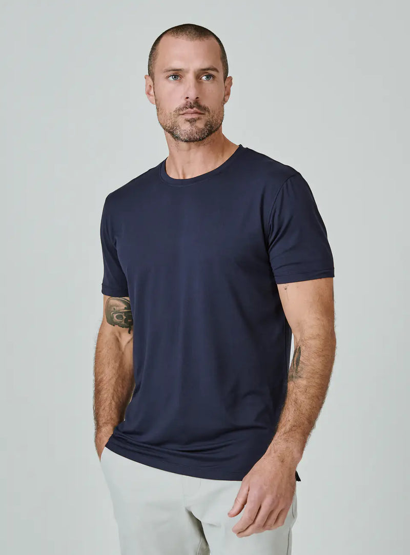 Core Crew Neck Tee - Navy