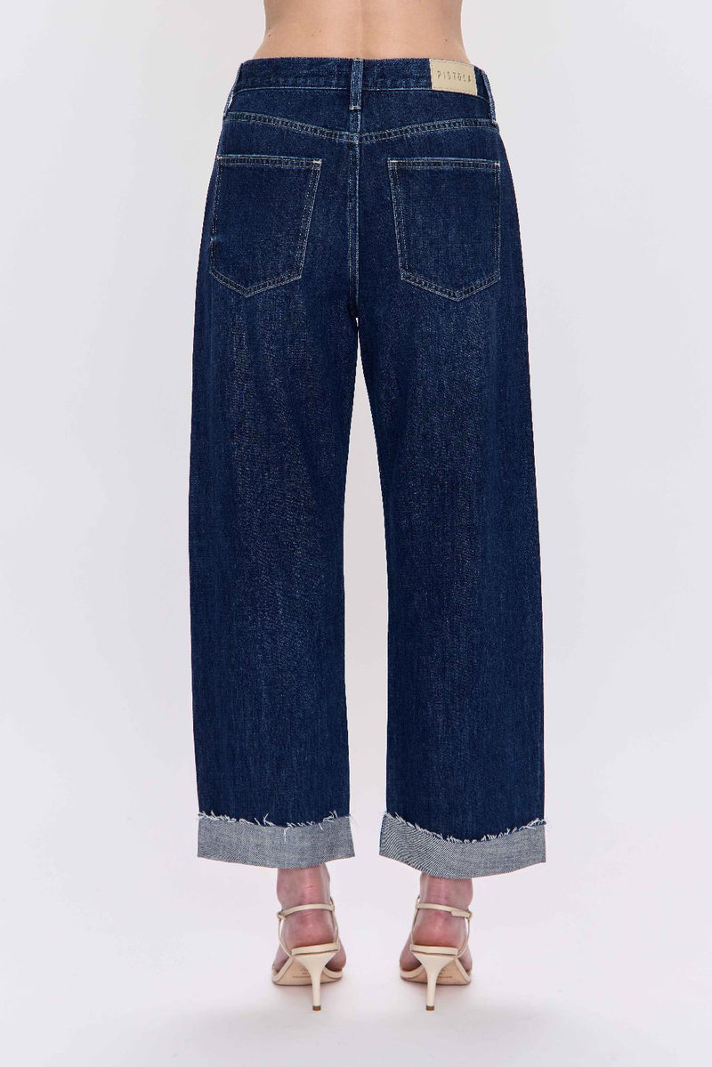 Kacey Mid Rise Cuffed Boyfriend Jean - Cultivate