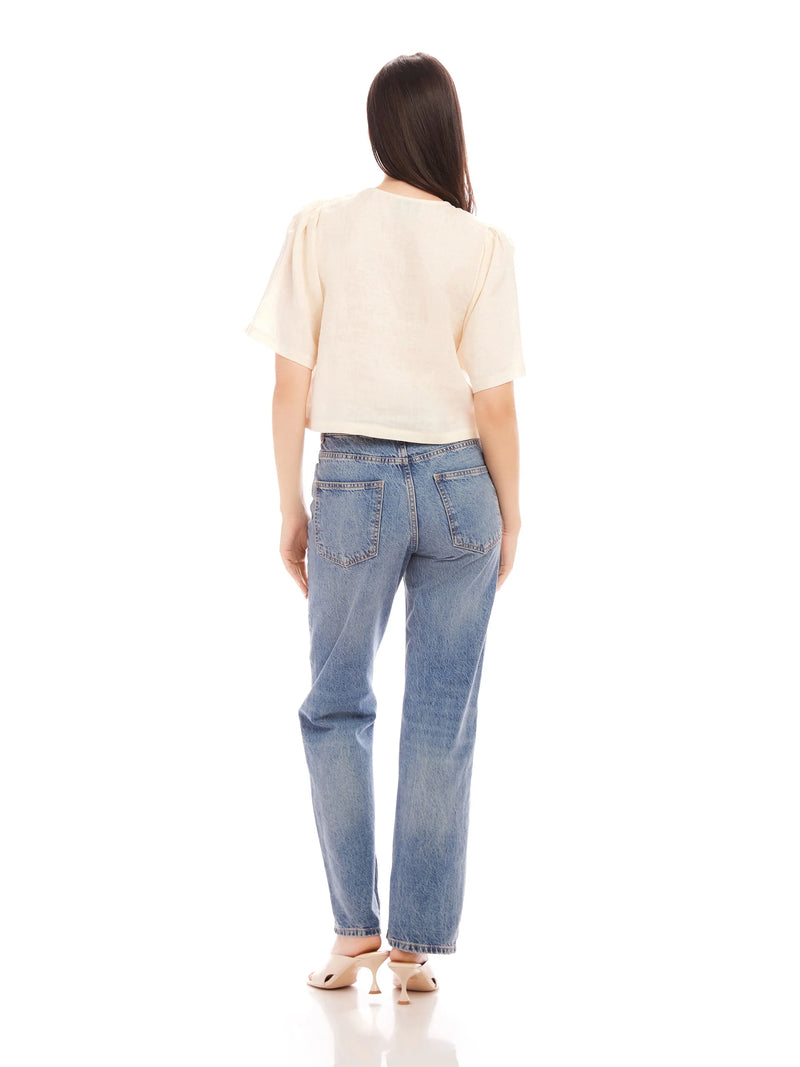 Nadine Bow Detail Top