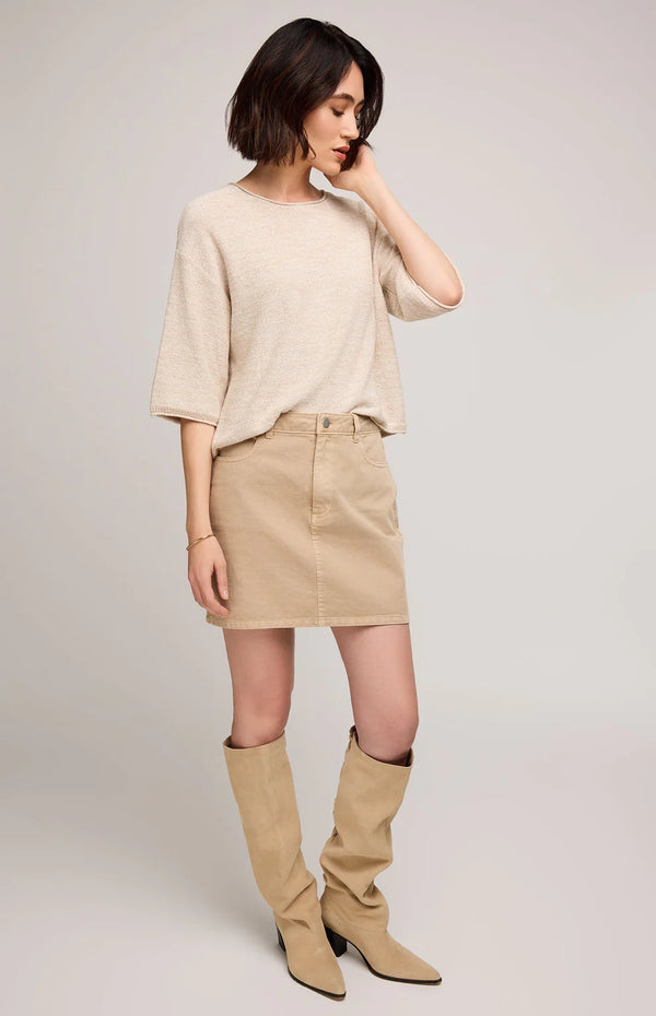 Thea Skirt - Tan