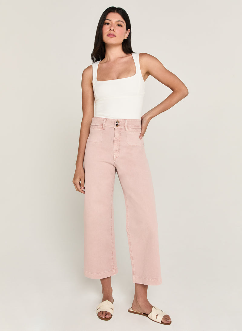 Gemma High-Rise Mod Sailor - Sepia Rose