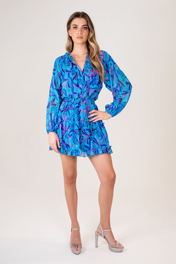 Sophie Dress - Blue Multi