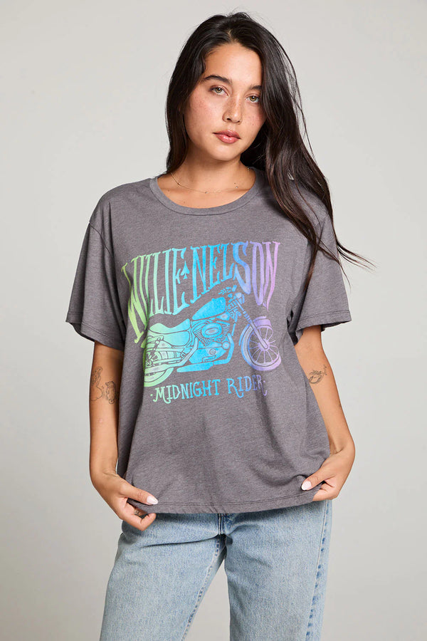 Willie Nelson - Midnight Rider Gradient Tee