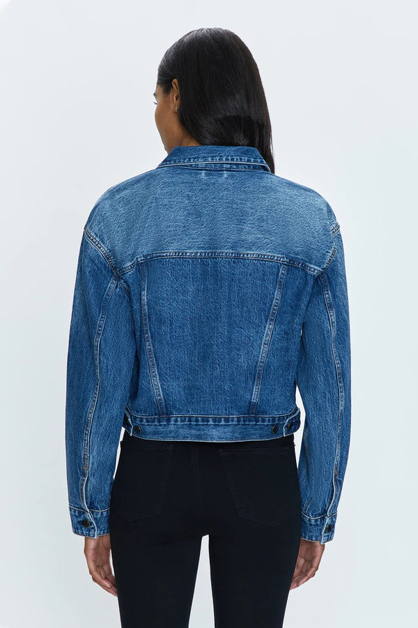 Tatum Cropped Trucker Jacket