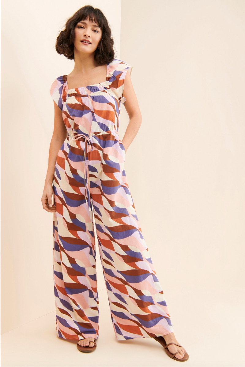 Abstract Jumpsuit