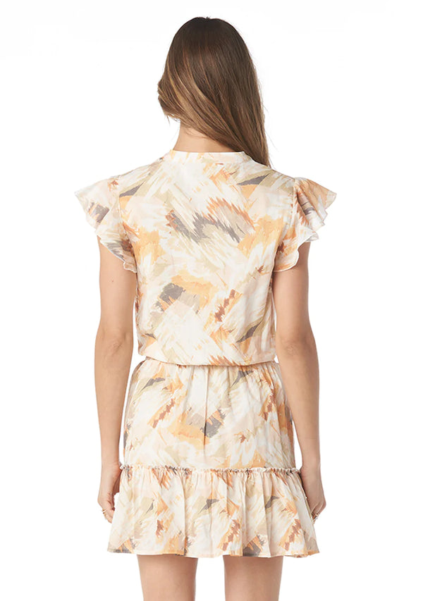 Ezra Dress - Abstract Wings