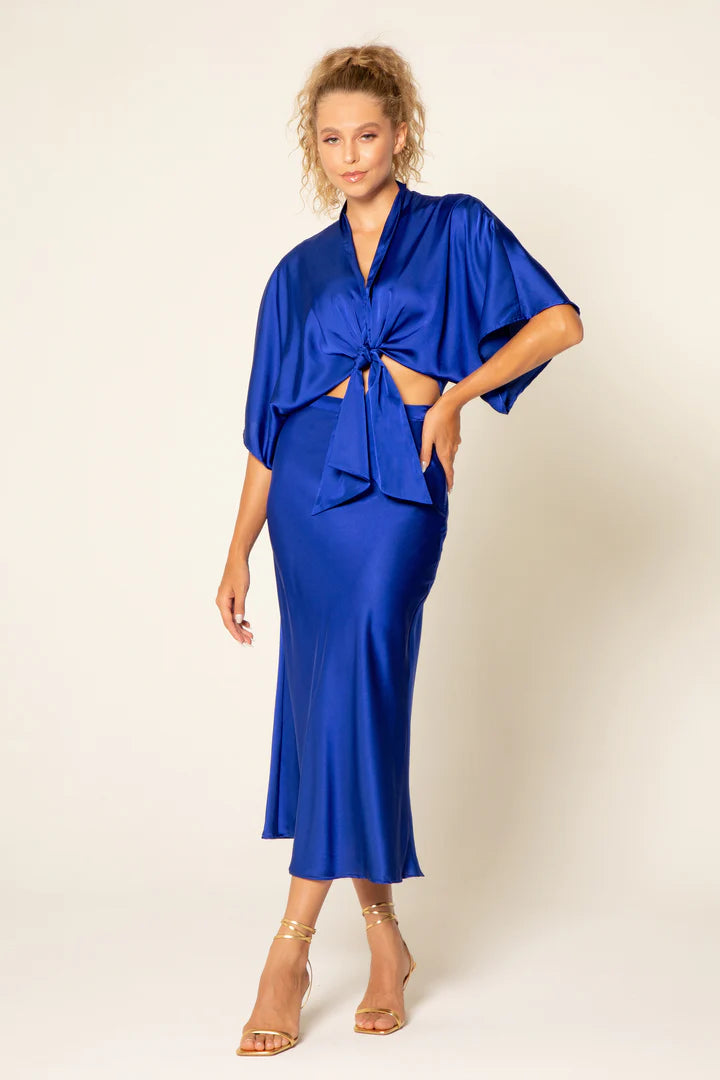 Adele Top - New Sapphire Blue