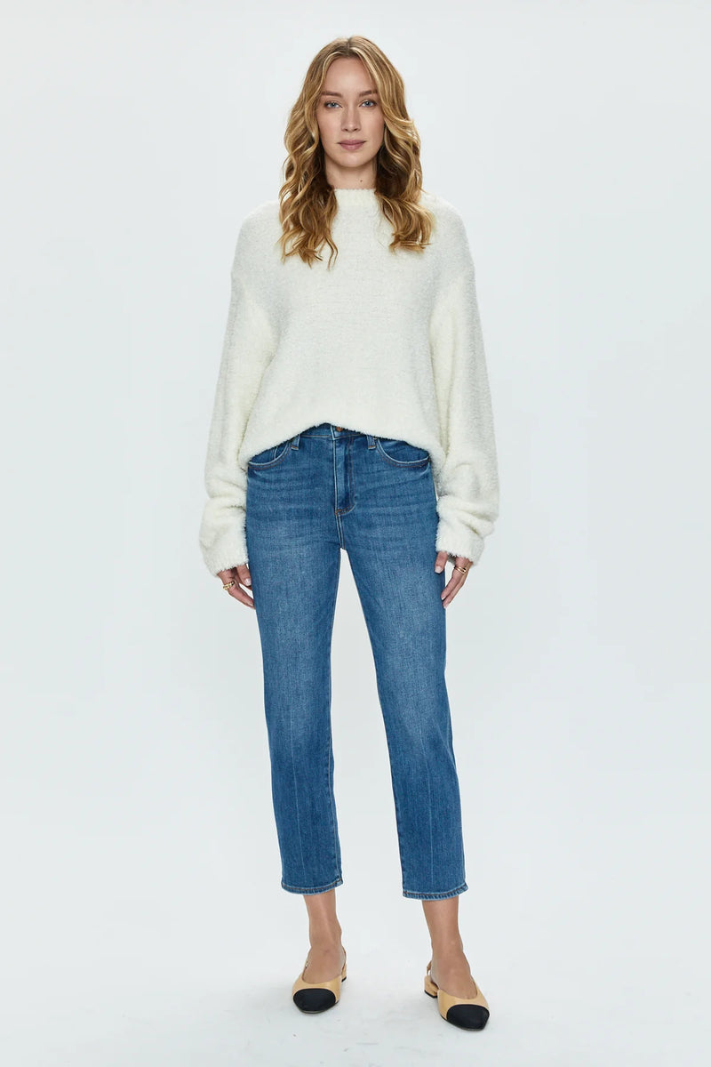 Monroe Crop High Rise Cigarette Crop - Amaya