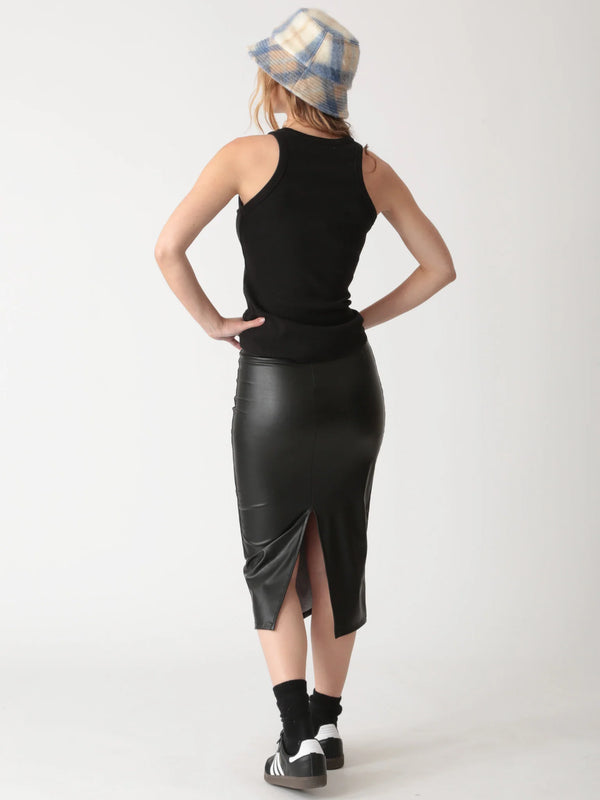 Aspen Vegan Leather Skirt