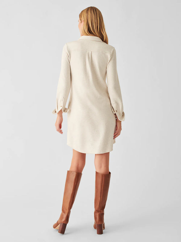 Legend Sweater Dress - Off White