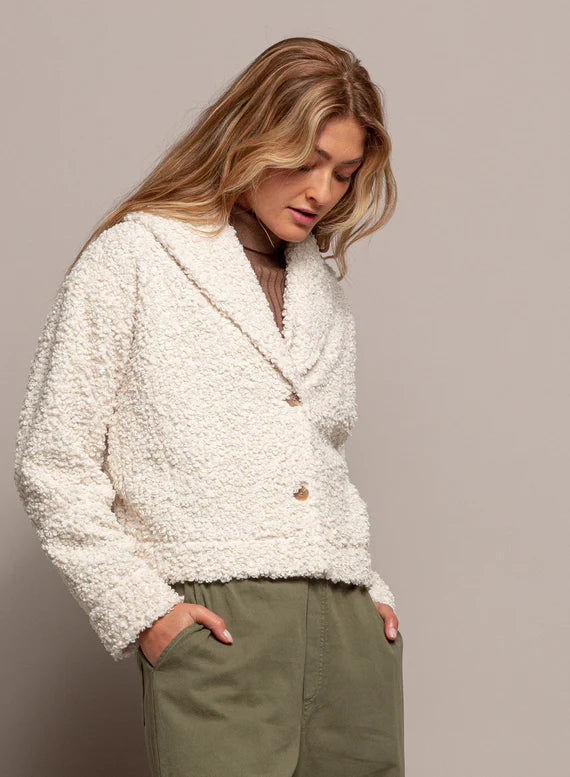 Sherpa Jacket - Cream
