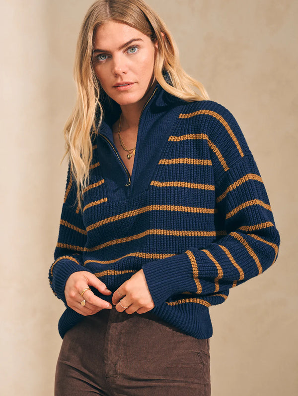 Mariner Sweater - Navy Blazer Stripe
