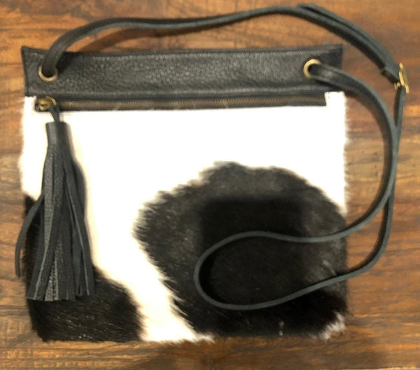 Fur Tassel Bag - Multiple Colors