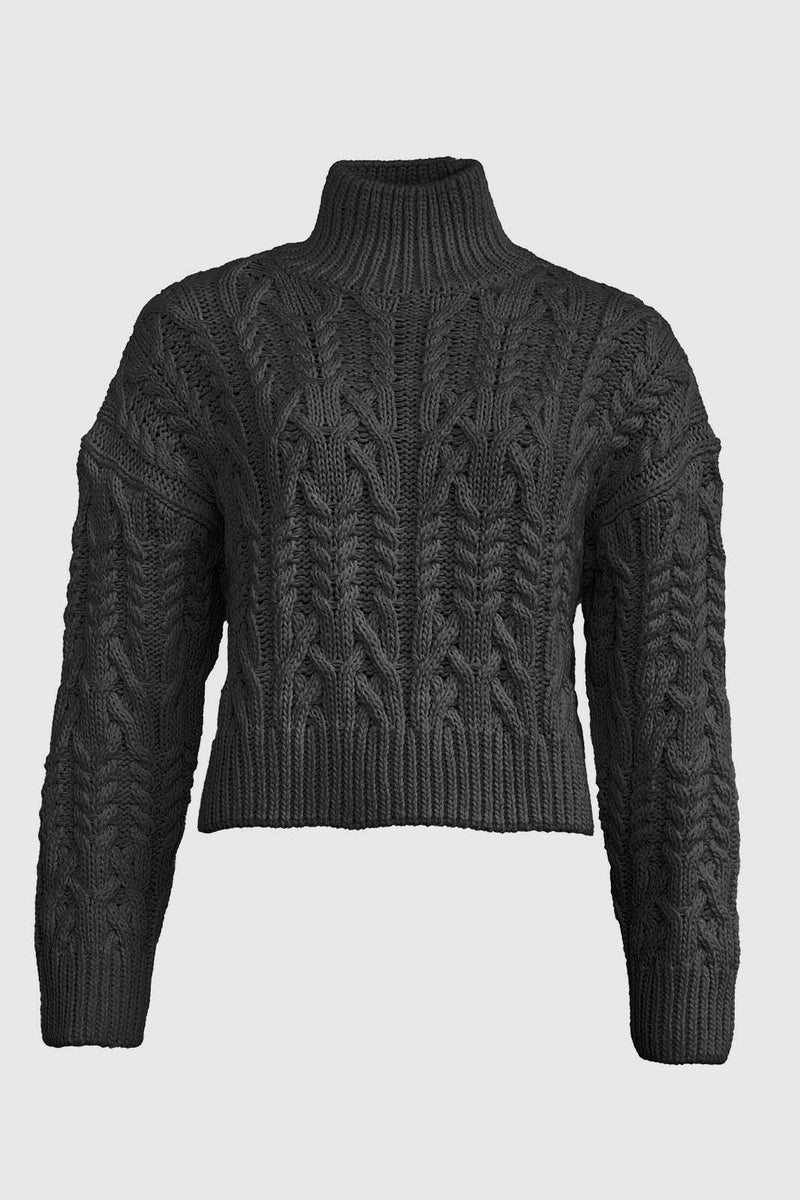 Elvira LS Cable Pullover