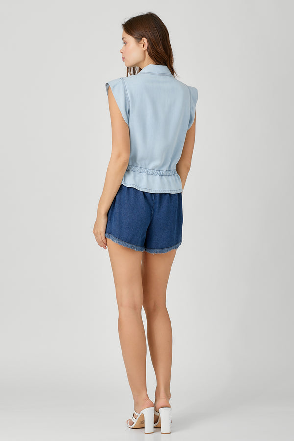 Light Indigo Vest