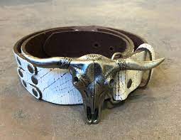 Steer Head Belt - Multiple Colors