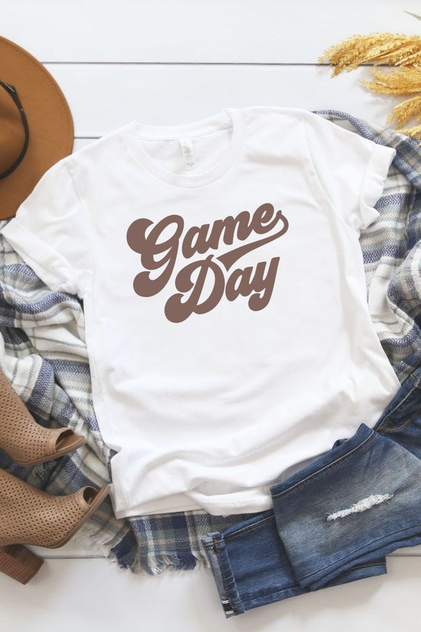 Game Day Tee - White