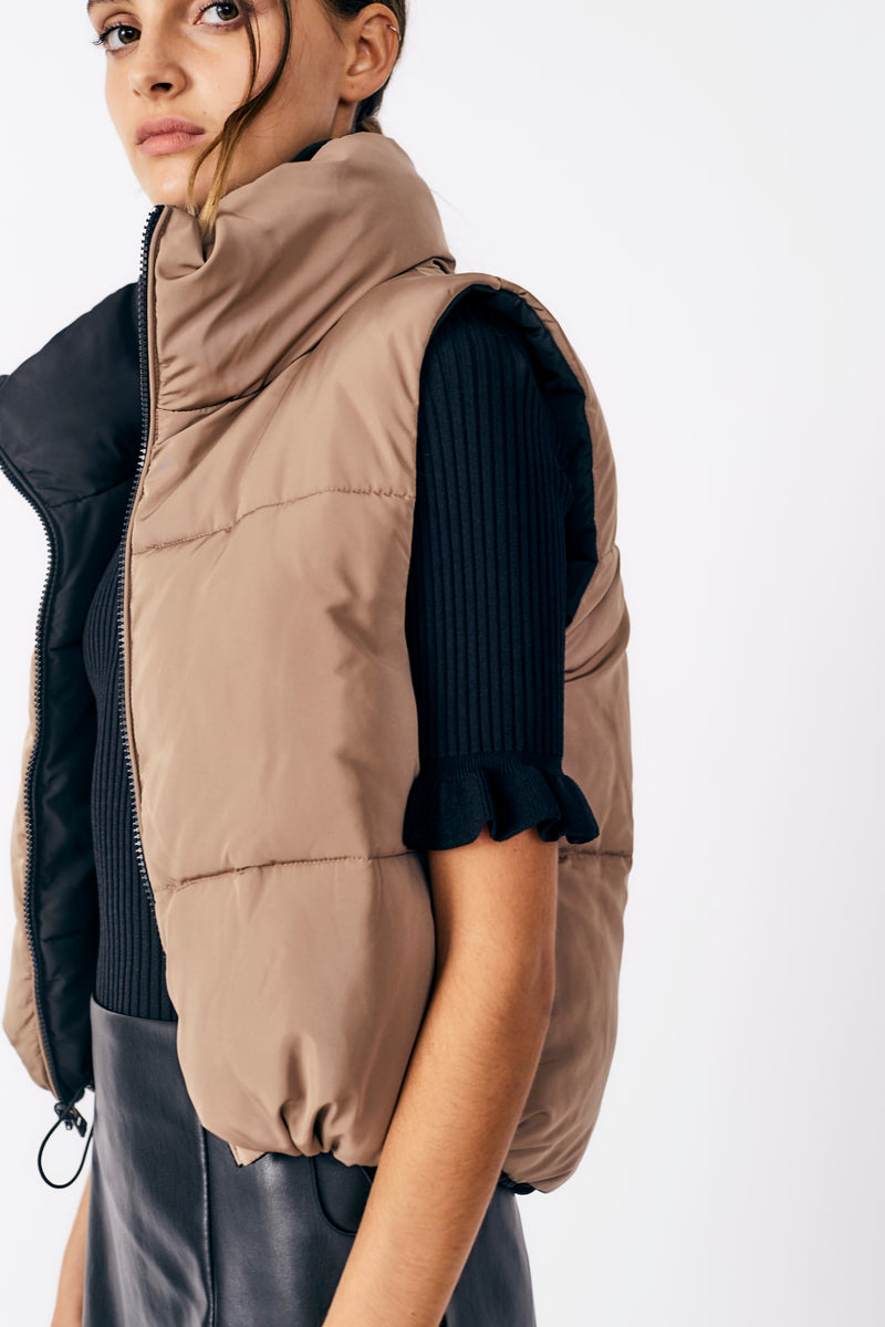 Kansas Reversible Puffer Vest